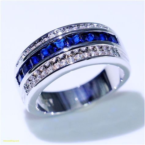 Elegant Diamond Blue Sapphire Wedding Rings Check more at https://mtnwedding.com/wedding-ring/diamond-blue-sapphire-wedding-rings Mens Blue Diamond Wedding Ring, Blue Sapphire Wedding Ring Men, Blue Diamond Ring For Men, Sapphire Engagement Ring Men, Men’s Sapphire Wedding Band, Blue Wedding Rings Men, Blue Sapphire Rings For Men, Mens Sapphire Wedding Band, Sapphire Ring Men