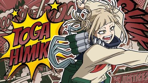 Toga Himiko, Cute Banners, Anime Crafts, Manga Covers, My Hero Academia Episodes, Character Design References, Phone Themes, Izuku Midoriya, Boku No Hero Academia