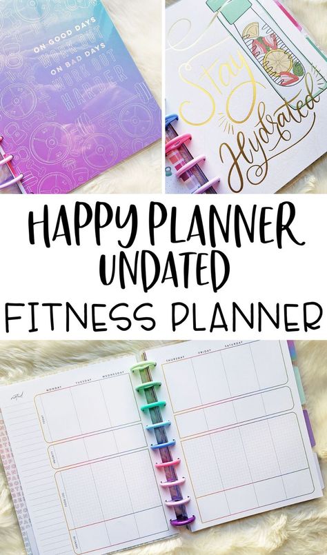 Happy Planner Fitness, Aesthetic Planners, Happy Planner Free Printable, Goals Tracker, To Do List Planner, Do List Planner, Sarah White, Weekly Planner Free Printable, Free Wedding Planner