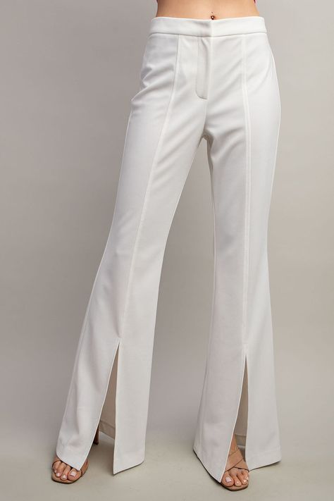 Mid waist pants