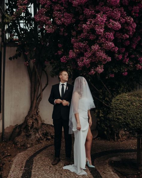 Amy and Joe travelled from Alberta to elope in the beautiful streets of Lisbon, Portugal💛 This city has my heart! Beautiful Streets, This City, Lisbon Portugal, Lisbon, My Heart, Portugal, Travel, Quick Saves