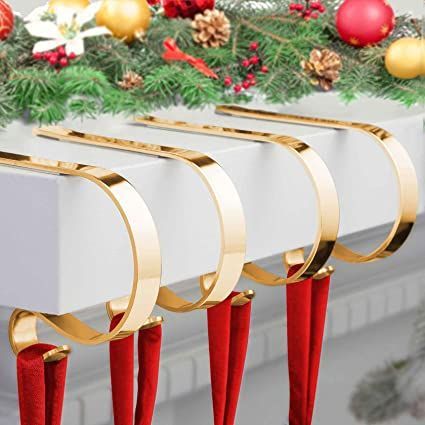 Christmas Stocking Holder Stocking Holders For Mantle, Stocking Hangers, Stocking Hooks, Fireplace Stockings, Christmas Stocking Hangers, Stocking Holder, Christmas Stocking Holders, Stocking Hanger, Christmas Clearance