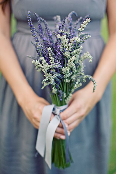 Simple Bridesmaid Bouquets, Alternative Wedding Bouquet, Simple Wedding Bouquets, A Bunch Of Flowers, Summer Wedding Bouquets, Lavender Bouquet, Wedding Photo Gallery, Wedding Winter, Lavender Wedding