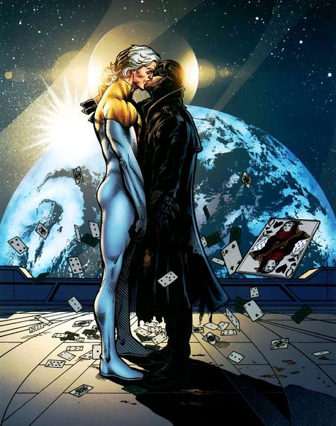 Apollo & Midnighter - Wildstorm analogues of Superman and Batman, who happen to be gay (art by unknown artist; characters created by Warren Ellis) Apollo Dc, Midnighter And Apollo, Hellblazer Comic, Defenders Comics, Queer Characters, Dc Ships, Kitty Pryde, Gay Comics, Young Avengers