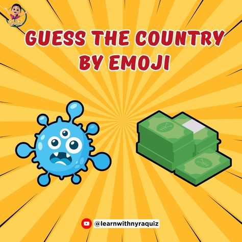 Guess the country by emoji #guessthecountry #guessthecountryflag #emojiquiz #geographyquiz #emojichallenge #triviaquiz #worldgeography #funquiz #interactivegames #emojitrivia #educationalfun #emojipuzzles #countrytrivia #learnwithnyra #learnwithnyraquiz keywords: Guess the Country | Emoji Quiz | Country Emoji Challenge | Geography Quiz | Emoji Trivia | World Flags Emoji | Country Guessing Game | Fun Emoji Quiz | Interactive Emoji Game | Trivia Challenge | Emoji Puzzles | Educatio... Guess The Country By Emoji, Emoji Trivia, Emoji Puzzle, Flag Emoji, Fun Emoji, Emoji Quiz, Emoji Game, Geography Quiz, Emoji Challenge