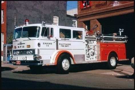 Baltimore Fire Department, Vintage Tuxedo, Baltimore County, Baltimore City, Fire Apparatus, Emergency Vehicles, Fire Dept, Fire Engine, Fire Department