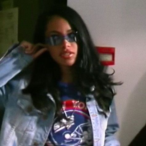 #aaliyah #aaliyahfashion #blackgirlaesthetic #blackgirlmagic Aaliyah, A Woman, Sunglasses, Wall, On Instagram, Instagram