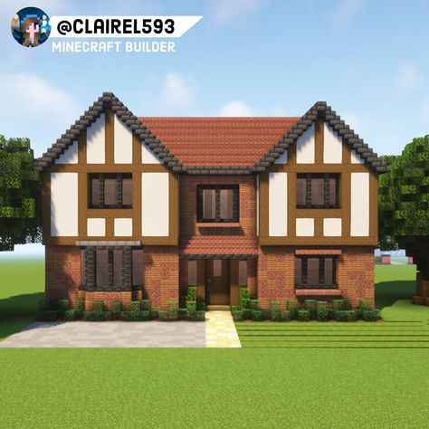 Minecraft House No Shaders, Minecraft School House, Minecraft House Floorplan, Minecraft British House, Minecraft Mayors House, Minecraft English House, Minecraft Urban Houses, Minecraft Houses Suburban, Minecraft Neighborhood House