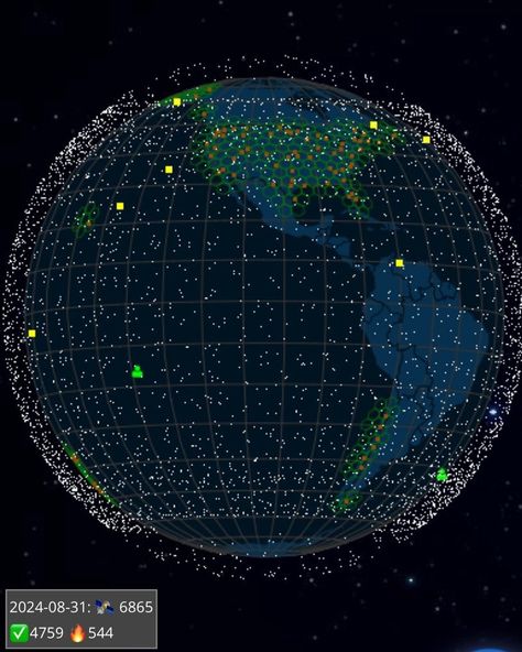 starlink is the only high-bandwidth internet system that covers all of earth. it will probably deliver over 90% of all space-based internet traffic next year. as of august, there are 6,350 starlink satellites in orbit, of which 6,290 are working, according to astronomer jonathan mcdowell. starlink satellites orbit approximately 342 miles above earth and put on a spectacular show for observers as they move across the sky. they can appear as a string of pearls or a train of bright lights m... Starlink Satellite, String Of Pearls, Astronomer, Bright Lights, A Train, The Sky, Internet, Train, Quick Saves