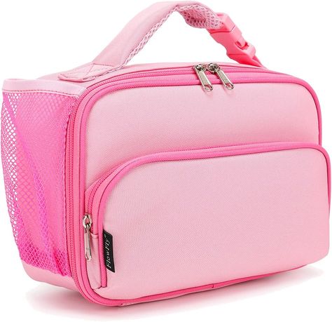 #lunchbag #backtoschool #kidslunchbox #pink #pinklunchbox #school #schoolunch Simple Organization, Small Lunch, Lunch Pail, Sequin Backpack, Reusable Lunch Bags, Diy Bags Purses, Soft Bag, Kids' Bag, Insulated Lunch Box