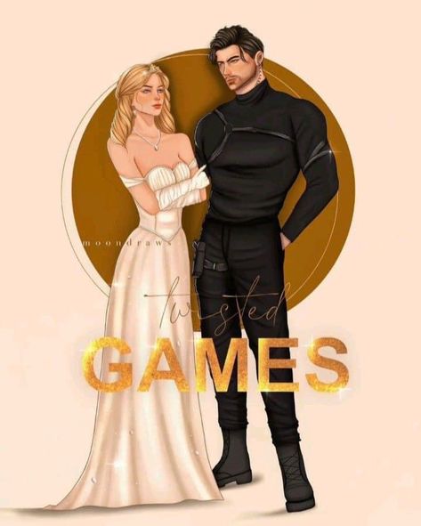 Bridget And Rhys, Twisted Books, Rhys Larsen, Booktok Romance, Books Fanart, Twisted Games, Romance Series Books, Book Fanart, Series Books