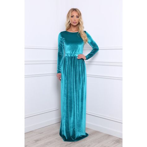 Light Blue Electric Maxi Dress Velvet Long Sleeves ($110) ❤ liked on Polyvore featuring dresses, stretch velvet dress, light blue dress, long-sleeve maxi dresses, light blue long sleeve dress and long sleeve wrap dress Blue Velvet Bridesmaid, Light Blue Velvet Dress, Royal Blue Long Dress, Satin Dresses Casual, Light Blue Velvet, Velvet Bridesmaid, Long Wrap Dress, Party Maxi Dress, Blue Velvet Dress