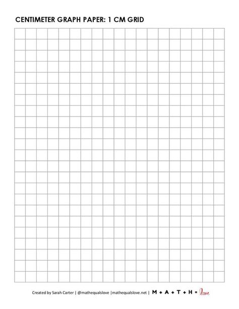 Download this printable 1 cm graph paper. This standard graph paper features a 1 cm grid and is available to download for free in a convenient pdf format. Graph Paper Printable Free, Free Graph Paper Printables, Free Printable Graph Paper, Grid Paper Printable, Printable Graph Paper, Math Subtraction, Grid Paper, Graph Paper, Printable Paper