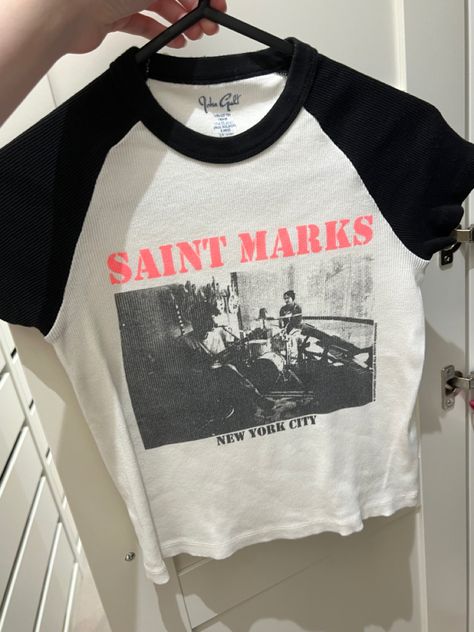 City Baby, Saint Mark, John Galt, Baby Tee, Brandy Melville, Infant Tees, Women's Shirt, Brandy, Graphic Tee