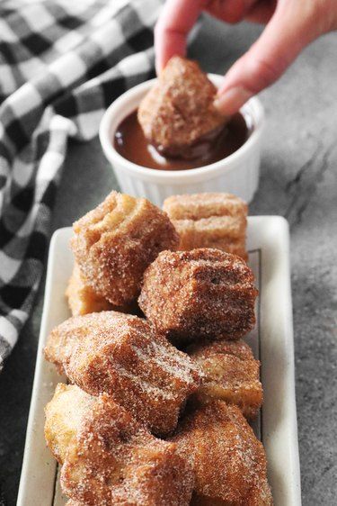 Chocolate French Toast, Churro Bites, French Toast Bites, Disney Inspired Food, Churros Recipe, Donuts Donuts, Disney Recipes, Filling Food, Copycat Restaurant Recipes