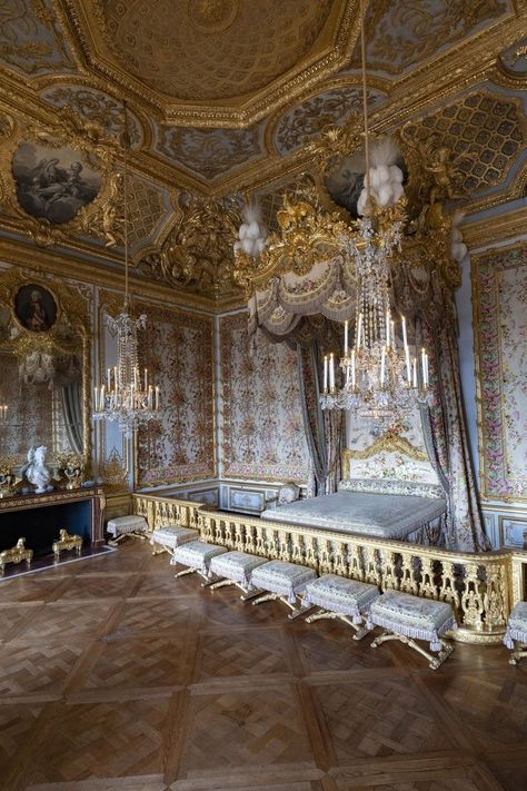 French Castle Interior, Royal Room, Chateau Versailles, Palace Interior, French Castles, Cathedral Architecture, French Collection, French History, Palace Of Versailles