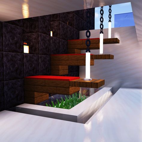 Minecraft Modern Staircase ✅ Follow for OP Minecraft Builds 📢 Share with your Friends 💬 Rate this Build 1-10 🔖Tags 🔖 #minecraft #minecraftbuilds #minecrafters #minecraftpe #minecraftmemes #mınecraftideas #minecraftbuild #minecraftbuilding #minecraftbuilding #minecrafttutorial #minecraftonly #mcpe #minecraftpc #minecraftcreations #minecraftdaily #minecraftdesign #minecraftjava #minecrafts #minecraftyoutuber #gaming Minecraft Modern Staircase, Minecraft Stairs Inside, Staircase Design Minecraft, Minecraft Stairs, Minecraft Modern, Minecraft Inspo, Minecraft Memes, Minecraft Pe, Minecraft Tutorial