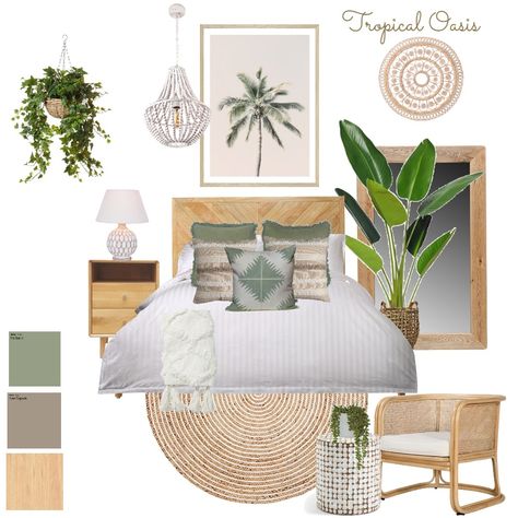 Scandi Guest Bedroom, Scandi Bedroom, My Scandinavian Home, Small Guest Bedroom, Tropical Interior Design, Tropical Interior, Tropical Bedrooms, Guest Bedroom Decor, Scandinavian Bedroom