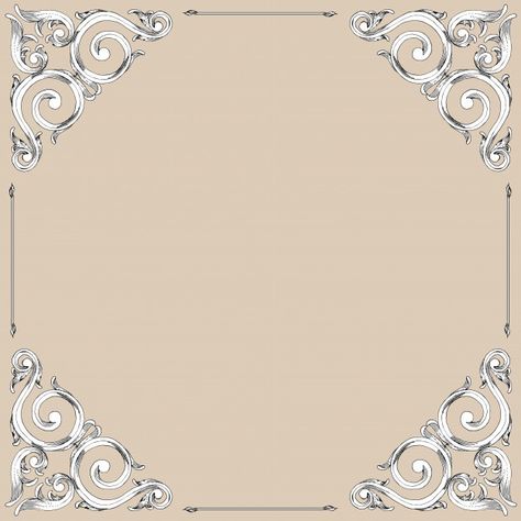 Style Baroque, Album Photos, Premium Vector, Diamond Necklace, Floral