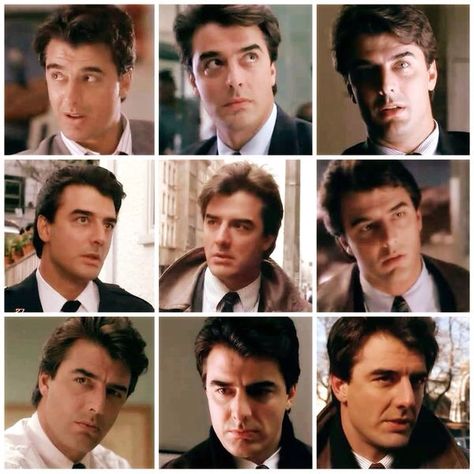 Chris Noth as Mike Logan in Law and Order 90s Men Fashion, Chris Noth, 90s Men, New York Police, Mr Big, And Just Like That, Law And Order, Big Men, Famous Faces