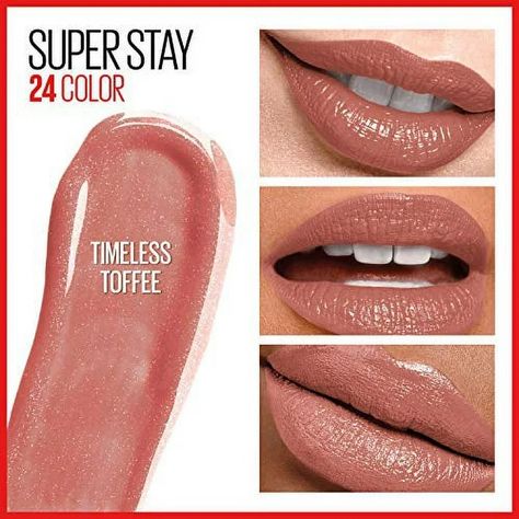 Product Details Meet The Wonder That Stretches The Limits Of Long-Lasting Lip Color. Our Liquid Formula Lasts For 24 Hours And Features An Ultra-Conditioning Balm To Keep Lips Moisturized Throughout The Day. The Exclusive Microflex Technology In Super Stay 24 Liquid Lipstick Glides On And Looks Gorgeous All Day, Ensuring That Color Won't Cake, Flake, Feather, Transfer Or Dry. Available In A Wide Variety Of Smile-Brightening Shades. 2 Easy Steps In 1 Convenient Tube. Step 1. Apply Liquid Lipstick Fall Lipstick Colors 2024, Peach Lipstick Shades, Pretty Cosmetics, Best Lipstick Shades, Lipstick Remover, Best Drugstore Lipstick, Milani Color Statement Lipstick, Toffee Color, Fall Lip Color