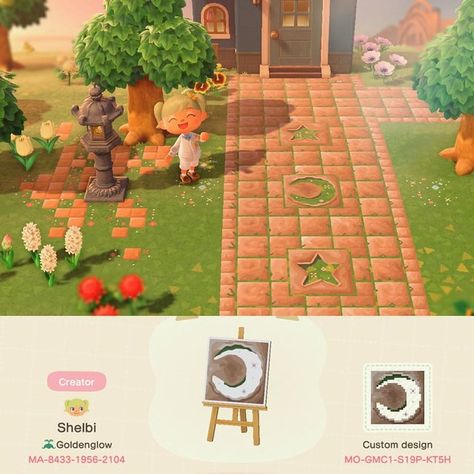 Path Acnh, Acnh Paths, Ac Codes, Codes Animal Crossing, Acnh Patterns, Ac New Leaf, Acnh Custom Designs, Acnh Design Codes, Acnh Island Ideas