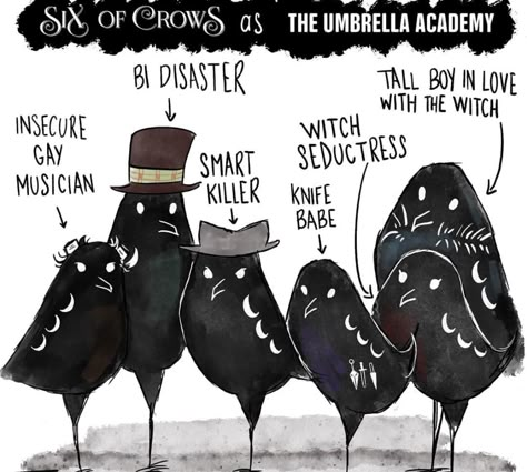 Six Of Crows Characters, Crow Books, Bone Books, The Crows, Crooked Kingdom, The Grisha Trilogy, Six Of Crows, Book Memes, Fan Book