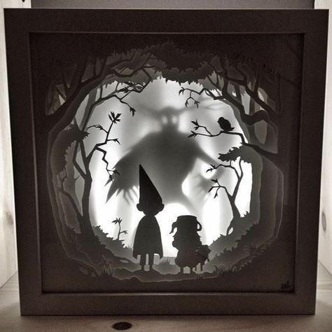 Papercutting Illustration, Art Igcse, Box Windows, Lightbox Art, Arte Pop Up, 3d Svg Files, Art Shadow, Paper Cutout Art, 3d Paper Art