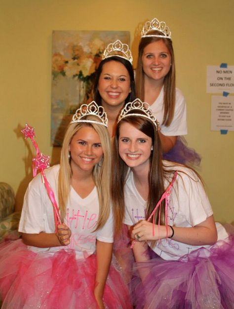 fairy princess reveal ❤ Princess Big Little Reveal, Costumes Couture, Sorority Events, Europe Tour, Big Lil, Sorority Big Little, Sigma Alpha, Pi Phi, Sorority Crafts