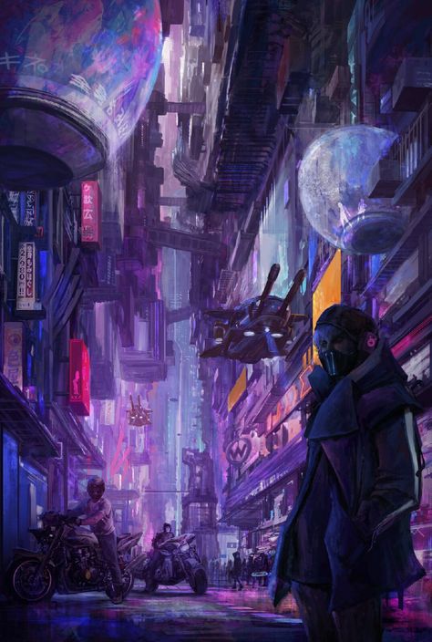 Cyberpunk 2077 Concept Art, Futuristic Concept Art, Cyberpunk Concept Art, Scifi City, Cyberpunk Aesthetic, Cyberpunk City, Arte Cyberpunk, Cyberpunk Character, Futuristic City