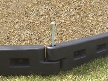 Playground Border with Spike Playground Border, Plastic Playground, Playground Accessories, Preschool Playground, Playground Landscaping, Backyard Playset, Backyard Trampoline, Diy Playground, Natural Playground