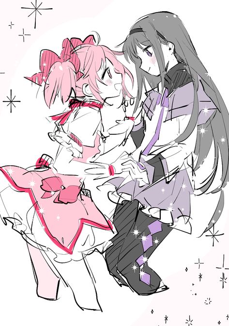 Mahō Shōjo Madoka Magica, Mahō Shōjo, 5 Anime, Puella Magi Madoka Magica, Madoka Magica, 영감을 주는 캐릭터, Art Reference Poses, Magical Girl, Pretty Art