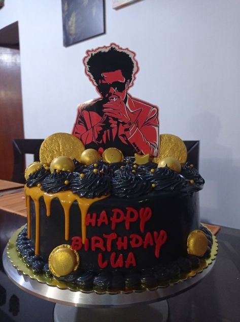 The Weeknd Themed Room, The Weekend Birthday Party, The Weekend Cake Ideas, Weeknd Themed Party, Xo Cake The Weeknd, Cake The Weeknd, The Weeknd Party Theme, The Weeknd Birthday Theme, The Weeknd Cake