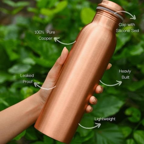 Copper Drinkware, Copper Bedroom, Copper Bottle, Copper Water Bottle, Copper Gifts, Copper Pots, Pure Copper, Antique Copper, Drinkware