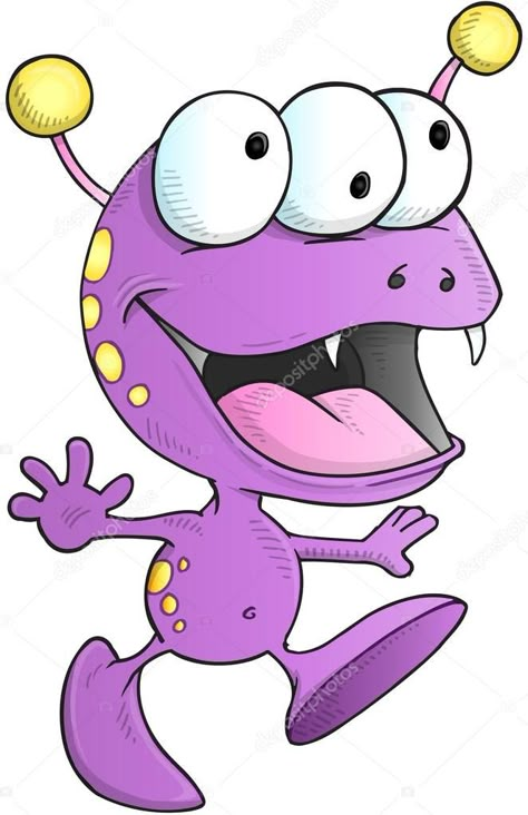 Silly Monster Drawing, Alien Drawing Character Design, Cute Alien Drawing Character Design, Cute Alien Drawing, Bugs Cartoon, Spaceship Drawing, Alien Drawing, Alien Vector, Monster Quilt