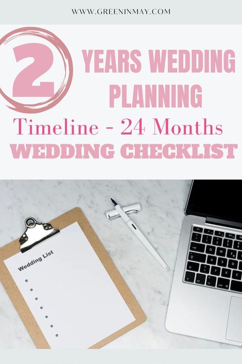 2 Year Wedding Planning Timeline, 2 Year Engagement Timeline, Engagement Timeline, Wedding Planning List, Engagement Plan, Timeline Template, Honeymoon Locations, Buy Wedding Dress, Wedding Planning Timeline