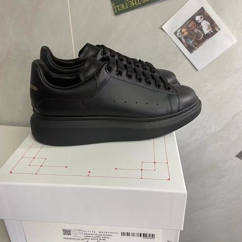 Alexander McQueen black oversized      sneakers Alexander Mcqueen Boots, Alexander Mcqueen Tread Slick, Shoes Alexander Mcqueen, Alexander Mcqueen Oversized Sneaker, Mens Chukkas, Mcqueen Shoes, Alexander Mcqueen Sneakers, Mcqueen Sneakers, Alexander Mcqueen Shoes