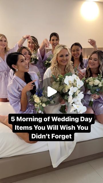 Lucid Events | Florida Wedding Planner on Instagram: "DON’T Forget These👇 As wedding planners, we dread seeing wedding morning get overlooked so frequently on the bride and groom side, and let’s face it, that is half of your day so it’s kind of important! Here’s the top 5 things we see couples wish they thought of for the morning of the wedding (and we make sure they have!): 1. Food & Drink - the highest overlooked item is something to eat and drink in both suites. We get as the bride and groom you’re probably running off butterflies, but your bridal and groomsmen party are gonna get HANGRY! Be sure to place a food order prior to wedding day and DoorDash at worst case!! If you venue is a barn or out in the woods, you BETTA stock up for before and after!! 2. Bluetooth Speaker - imagine g Morning Of The Wedding, Groomsmen Party, Food Order, Wedding Morning, Eat And Drink, A Barn, Morning Wedding, Florida Wedding, Wedding Planners