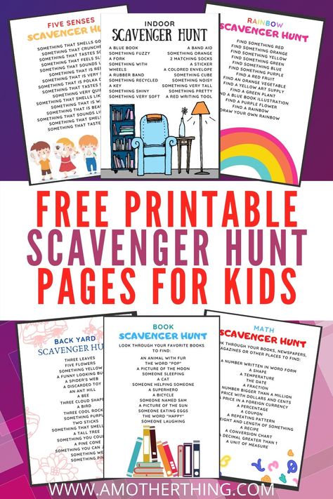 When you're stuck for ideas on how to keep little ones busy, these free printable scavenger hunt pages are the perfect way to pass the time. They're also a great learning opportunity from preschool to middle school. Have fun and teach your kids new skills in one activity. #printable #scavengerhunt #kidsactivities Free Printable Scavenger Hunt, School Scavenger Hunt, Printable Scavenger Hunt, Scavenger Hunt For Kids, Scavenger Hunts, Homeschool Learning, Multiplication For Kids, Remote Learning, Netball