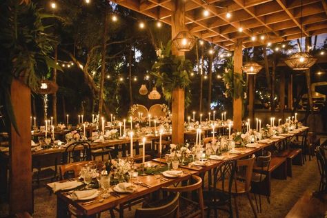 Zorba & Arca Tulum Mayan Wedding Photos by Adrian Bonet Tulum Jungle Wedding, Jungle Wedding Aesthetic, Tulum Wedding Decor, Jungle Wedding Decor, Tropical Black Tie Wedding, Jungle Wedding Theme, Millwick Wedding, Something Borrowed Wedding, Mayan Wedding