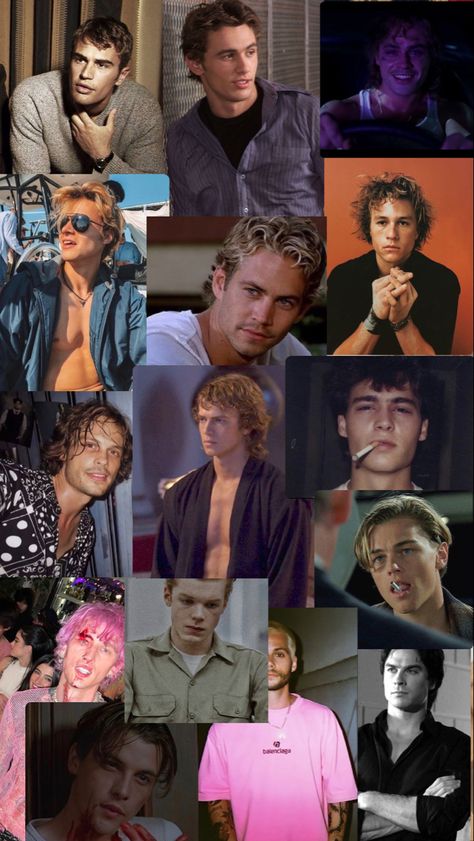 Paul Walker And Hayden Christensen, Hayden Christensen 2000s, Heath Ledger 90s, Paul Walker 90s, Billy St, Hayden Christensen 90s, Jess Gilmore, People Collage, 2000s Boys