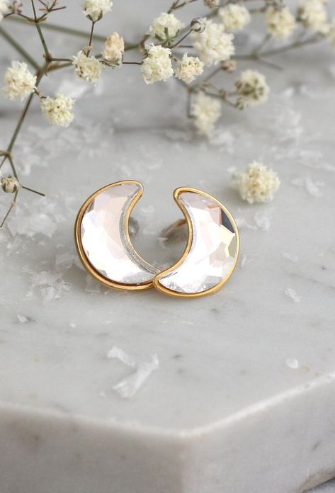 Half moon earrings