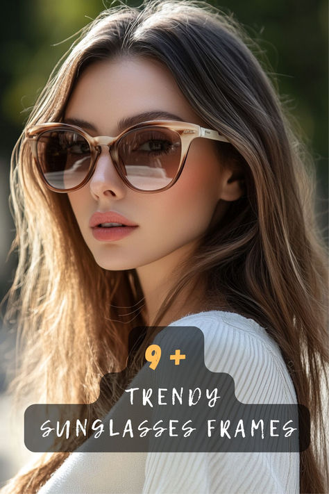 Want sunglasses that make a bold statement? These 9 trendy frames are perfect for standing out in style. Whether you love oversized designs or sleek geometric shapes, there’s something here for every vibe. Click now to explore all the bold and stylish frames! 🕶️✨ #BoldFrames #TrendySunglasses #FashionAccessories #SunglassesStyle #StyleInspo #EyewearTrends #TrendAlert 2025 Women’s Sunglasses, Modern Sunglasses For Women, Trendy Sunglasses For Women 2024, Women’s Sunglasses, Oversized Cat Eye Glasses, Trendy Sunglasses For Women, Eyewear Trends, Bright Sun, Modern Sunglasses