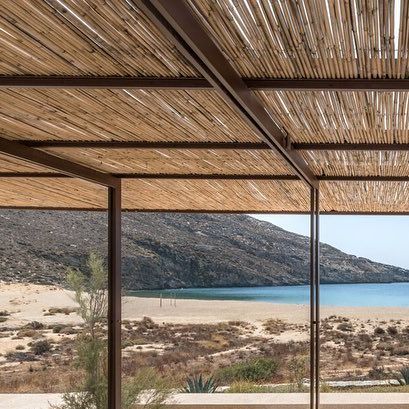 Archisearch on Instagram: "Fotis Zapantiotis Associated Architects took over the completion of a residences project in Serifos island. The project concern the construction of three distinct vacation houses in an existing complex located at Vagia Beach. Project’s biggest challenge was the topography and the optimization of the integration of the houses into the natural landscape, in order to improve the connection between landscape and the buildings and the view to the sea. Architects also added Stone Retaining Wall, Dry Stone, House On A Hill, Structural Engineering, Beach Houses, Landscape Lighting, Architect Design, Summer House, Outdoor Spaces