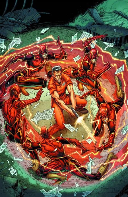 FLASH #42 Brett Booth, Wally West, The Flash, Flash, Comics, Van, Red