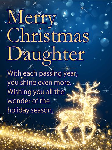 You Shine Even More - Merry Christmas Card for Daughter Merry Christmas Quotes Love, December Greetings, Merry Christmas Greetings Quotes, Merry Christmas Eve Quotes, Merry Christmas Daughter, Christmas Prayers, Christmas Greetings Quotes, Christmas Verses, Merry Christmas Family