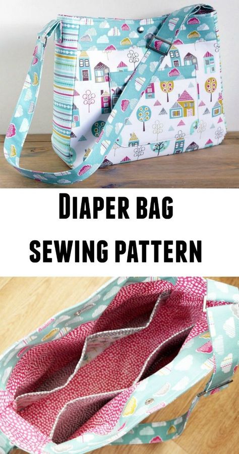 25+ Marvelous Image of Diaper Bag Sewing Pattern Diaper Bag Sewing Pattern Diaper Bag Pattern Petite Street Nappy Bag Sewing Pattern  #SewingPatternsForBeginners Diaper Bag Pattern, Diaper Bag Sewing Pattern, Diy Diaper Bag, Nappy Bags, Bag Sewing Pattern, Sac Diy, Modern Bag, Sew Ins, Nappy Bag