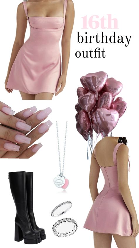 #beauty #outfitinspo #birthday #birthdaygirl #birthdayoutfit #burthdayaesthetic #dress #outfit #sweet16 16th Birthday, Dress Outfit, Sweet 16, Birthday, Dresses, Beauty