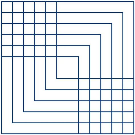 Quilting Designs For Rectangles, Square Line Pattern, Grid Quilting Designs, Straight Line Quilting Patterns, Top Quilting Designs, Square Patterns Design Geometric, Straight Line Quilting Ideas, Quilting Patterns Free Templates, Straight Line Quilting Designs