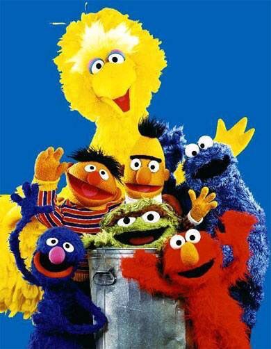 Beto y Enrique Sesame Street Poster, John Tartaglia, Beto Y Enrique, Red Play, Street Poster, Elmo World, Elmo And Cookie Monster, Street Game, Sesame Street Muppets